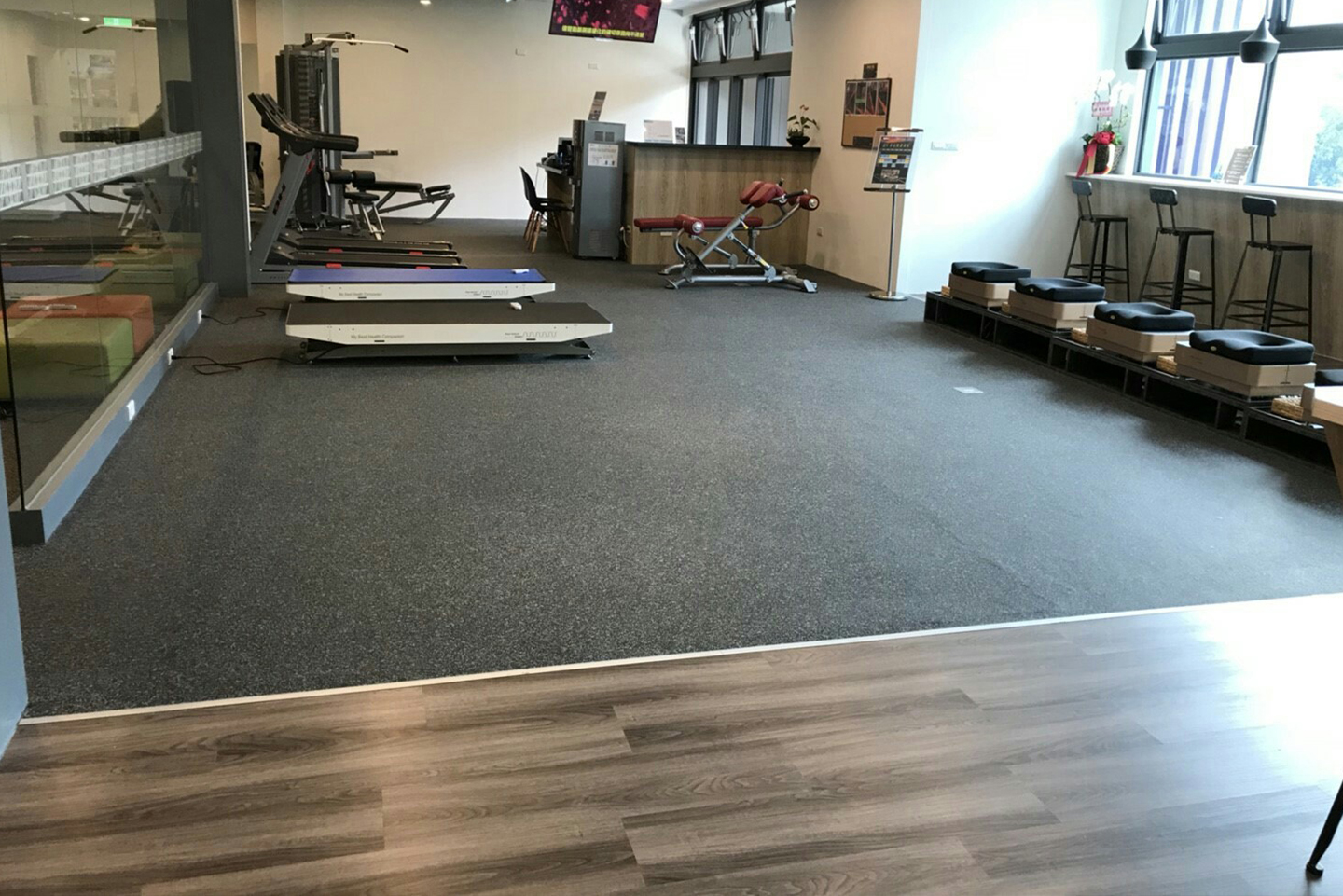 卡扣地板工程範例