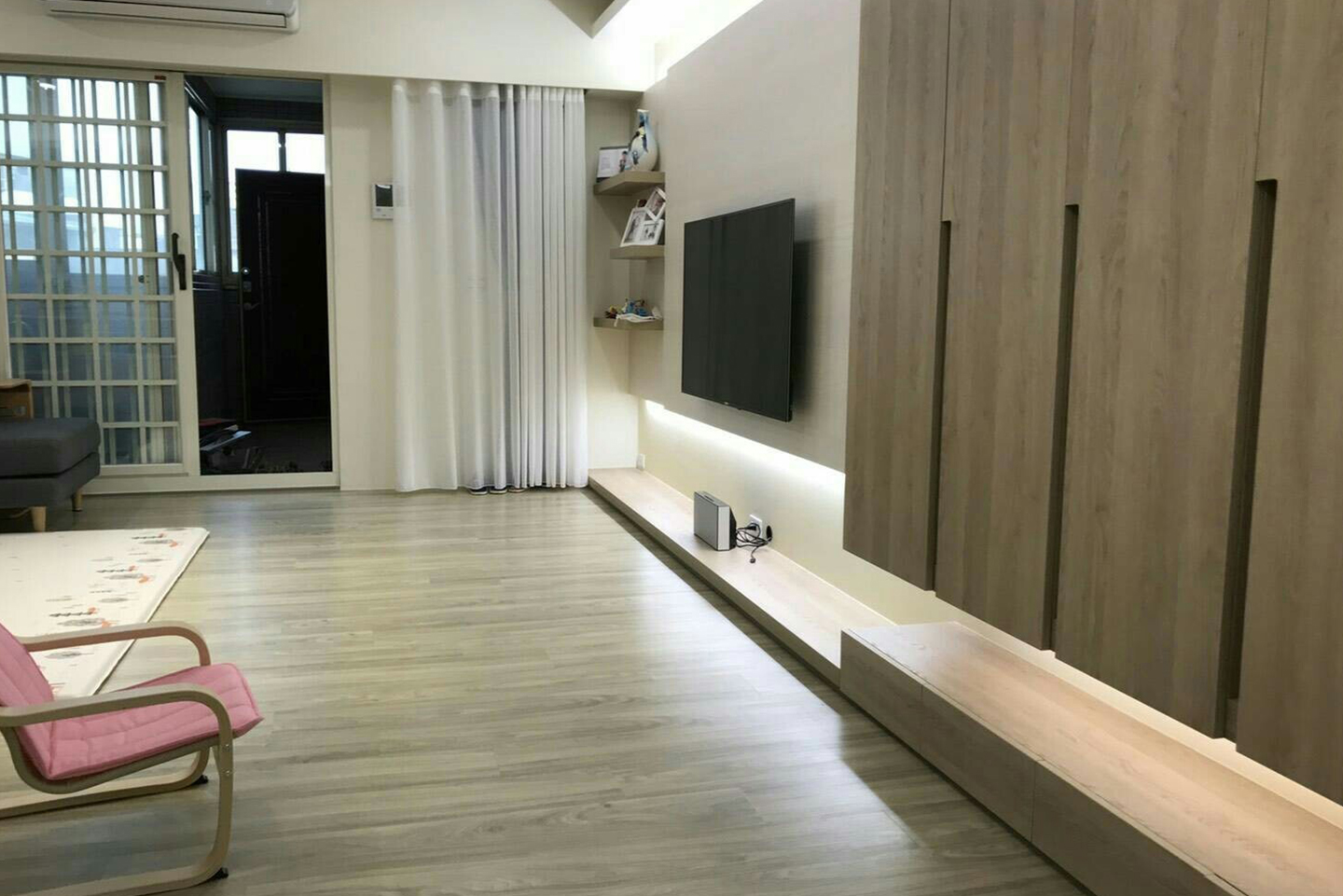 卡扣地板工程範例