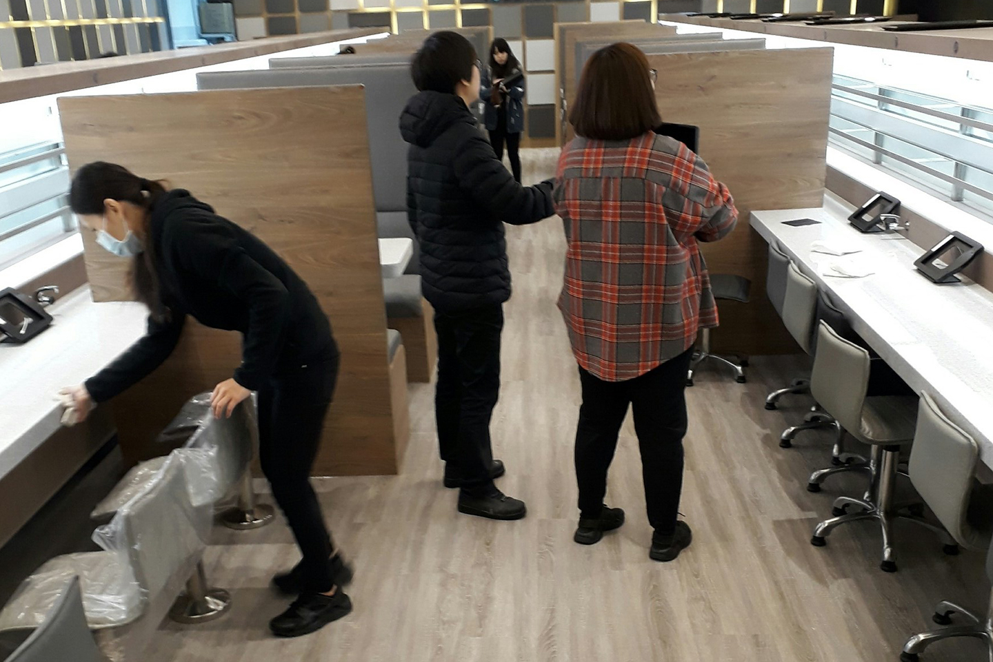 卡扣地板工程範例