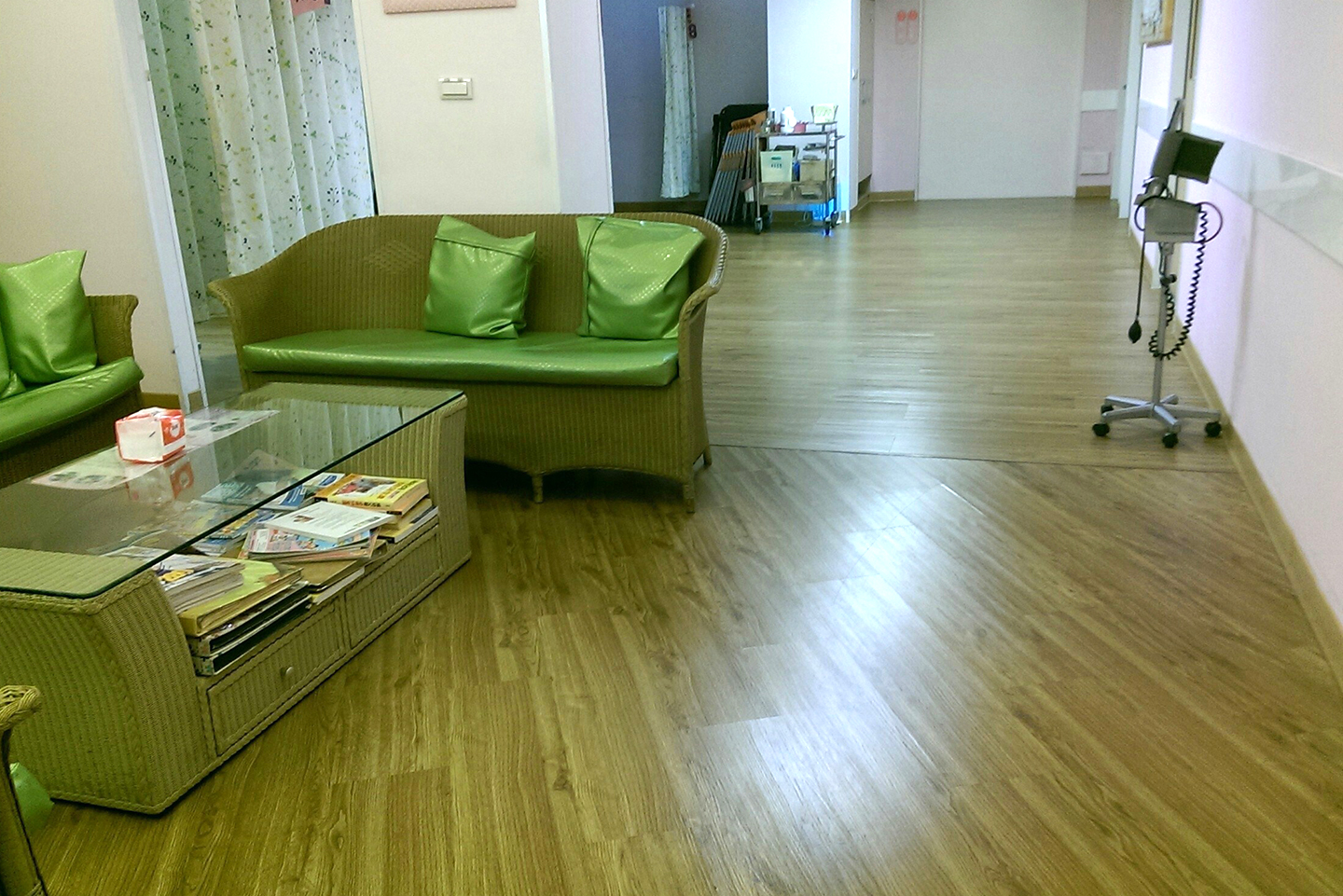 卡扣地板工程範例